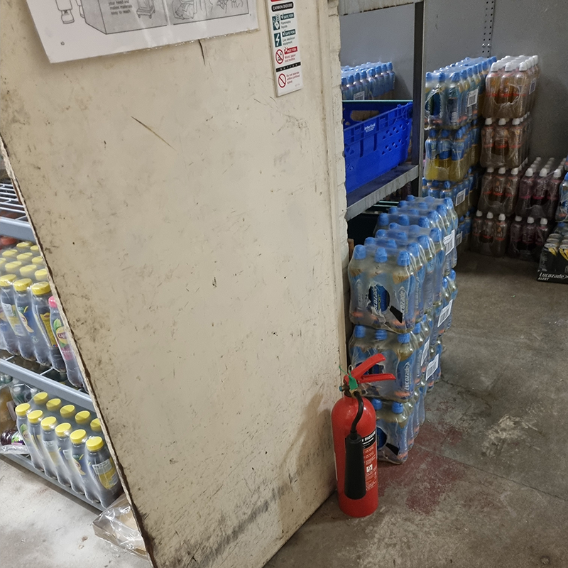 potential storage, handling and fire safety issues